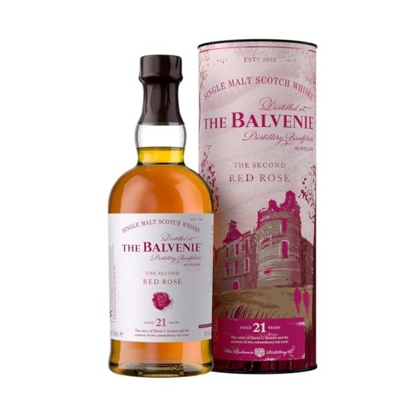 The Balvenie 21 Years Old The Second RED ROSE 48,1% Vol. 0,7l in Giftbox