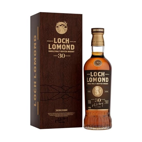 Loch Lomond 30 ans Single Malt Whisky 47° 70cl