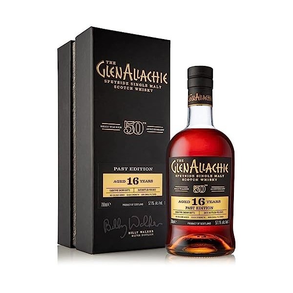 The GlenAllachie 16 Years Old PAST EDITION Speyside Single Malt 57,1% Vol. 0,7l in Giftbox