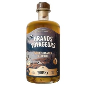 Whisky canadien au sirop dérable Grands voyageurs - Les Trésors dérable