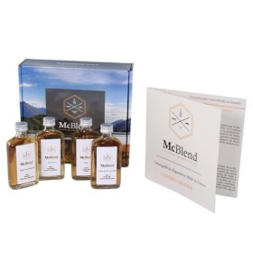 McBlend - Coffret de Whiskys du Monde - 4 x 50 ml - Coffret Dégustation de Whiskys Authentiques - Découvrez des Whiskys de Qu