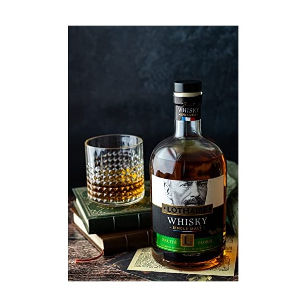 Lothaire - Whisky single Malt fruité et floral 40° 1 x 0.70L 