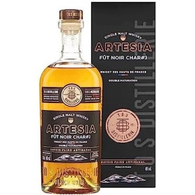 ARTESIA - Fût Noir Char 3 - Single Malt Whisky - 46% Alcool - Origine : France - Bouteille 70 cl