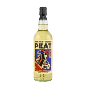 MISTER PEAT Batch Strength - Single Malt Whisky - 53,7% Alcool - Origine : Ecosse - Bouteille 70 cl