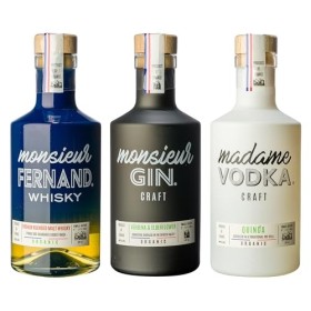 Coffret Trilogie Madame & Monsieur 3x20cl 40°