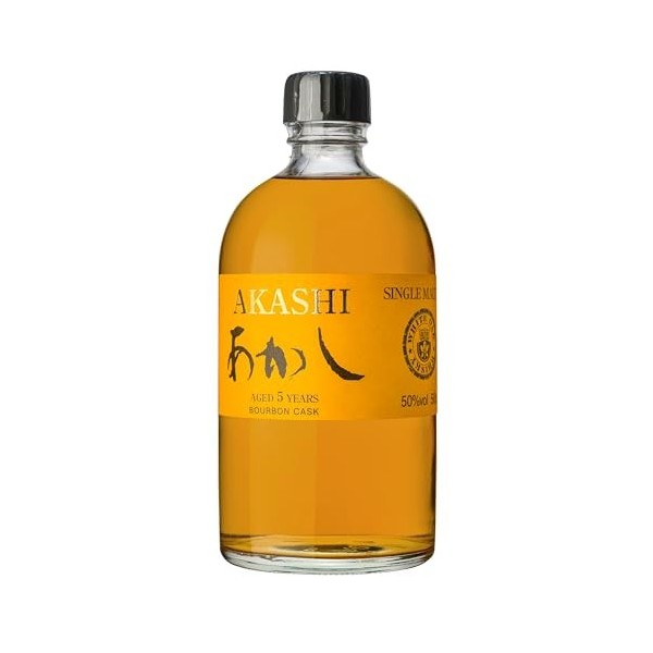 Akashi Single Malt 5 ans Whisky Japonais Bourbon Cask 50° 50cl