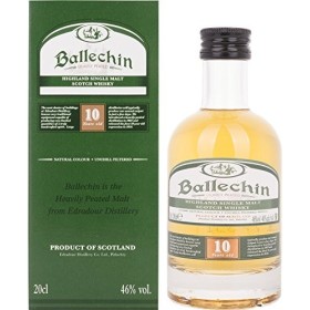 Edradour Highland 10 Ans Ballechin Single Malt Scotch Whisky 200 ml