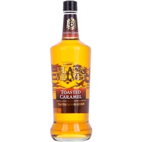 Black Velvet TOASTED CARAMEL Flavored Whisky 35% Vol. 1l