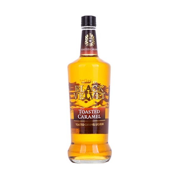Black Velvet TOASTED CARAMEL Flavored Whisky 35% Vol. 1l
