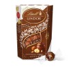 Lindt - Cornet LINDOR - Chocolat au Lait et noisettes - Idéal pour Noël, 200g