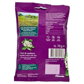Ricola Holunderblüten Schweizer Kräuterbonbon ohne Zucker, 75 g Bonbons