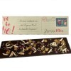 Tablette en chocolat carte de vœux personnalisable - Chocolat noel - Emballage personnalisable