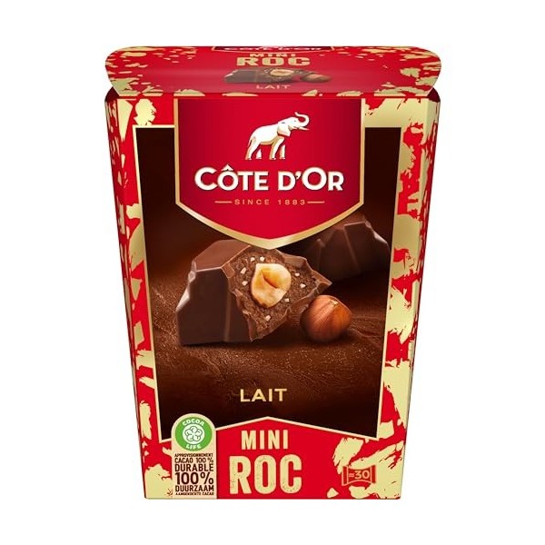 Côte dOr – Mini Roc Lait – 1 Boîte 279 g