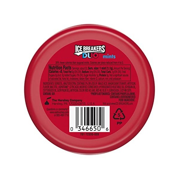 Ice Breakers Duo Fraise