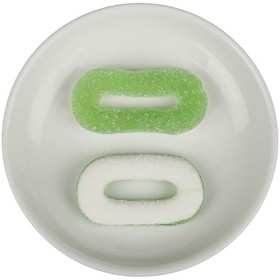 Haribo - Bonbons acidulés en danneaux goût pomme - 150 par boîte