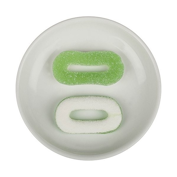 Haribo - Bonbons acidulés en danneaux goût pomme - 150 par boîte