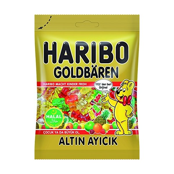 Haribo Goldbären / Ours d’or / Altin Ayicik, Helal / Halal, 100g