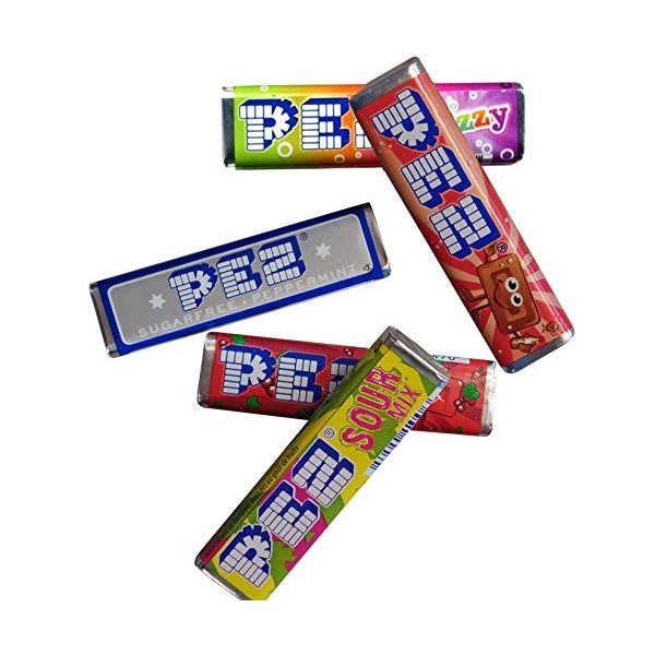 PEZ Recharge Mélange de Saveurs 24 Fournis 