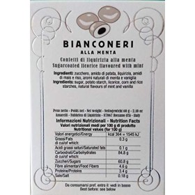Bianconeri à la Menthe - 60 gr - Liqurizia Amarelli