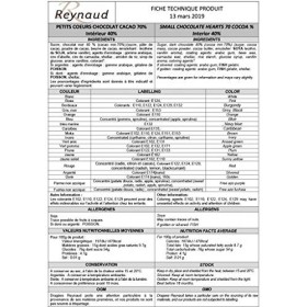 DRAGÉES PETIT COEUR BLANC CARAIBE MARINE