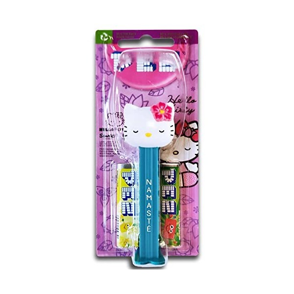Pez Distributeur Hello Kitty Namaste Incl. 2 Pez Candy A 8,5 G