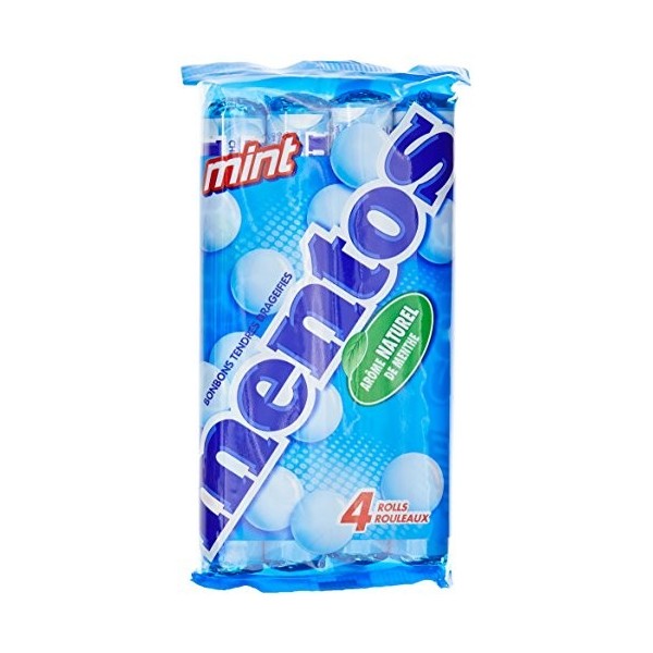 Mentos World Flavours Pack De 8 Rouleaux Assortis 302 G