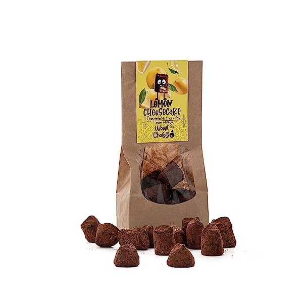 WOW Chocolao! - Truffes au chocolat français - Truffes au cacao - 130g… champagne 