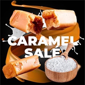 Caramels Fondants - Caramel Salé - Fabrication Artisanale - Bonbons Faits à la Main Fudge - Épicerie Fine Mr Fudgesto - Boîte