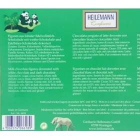 Heilemann - Boite cadeau avec lot de chocolats - thème zoo - 100 g