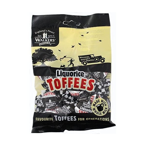 Walkers Nonsuch Licorice Toffees, 5.3 oz. by Walkers Toffee