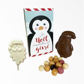 Box surprise enfants | moulage de noël |Chocolat enfants | Chocolat Noel artisanal Chocodic