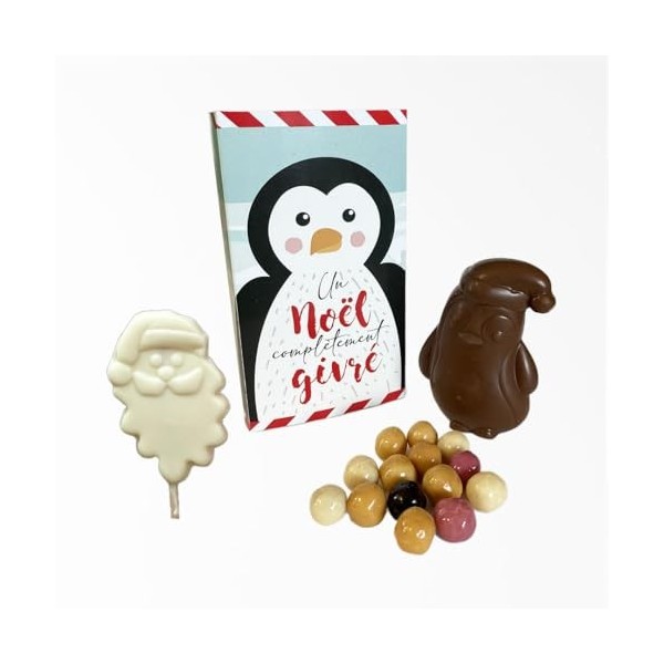 Box surprise enfants | moulage de noël |Chocolat enfants | Chocolat Noel artisanal Chocodic