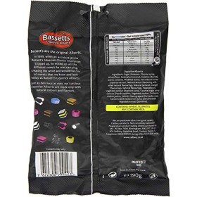 Bassetts Liquorice Allsorts 190g by Groceries
