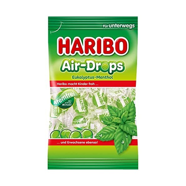 HARIBO Air Drops Eucalyptus Menthol 100g