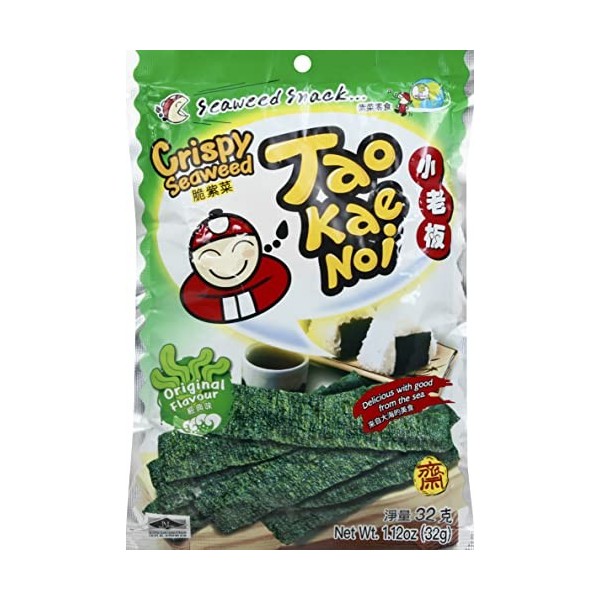 Tao Kae Noi Crispy Seaweed Classic Favour 32G