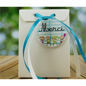 Boite de Chocolat garnie Merci MAITRE/MAITRESSE - Idée de Cadeau Original Fin dAnnée Scolaire noël remerciement. Lécole est