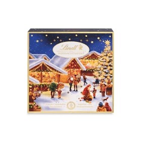 Lindt & Sprüngli Table de marché de Noël Calendrier de lAvent, 115g