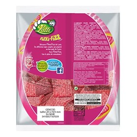 Lutti Fraise Flexi-Fizz Fili Tubs, 225 g