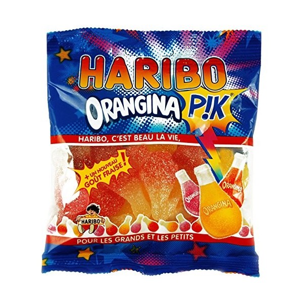 Sachet bonbons orangina pik Haribo