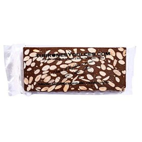 Turron au chocolat aux amandes – Tablette 300 g - Turrones Fabián - turron espagnol, touron, nougat - Notre secret? Amandes