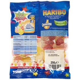 Haribo Bonbons Gélifiés Orangina Pik, 250g