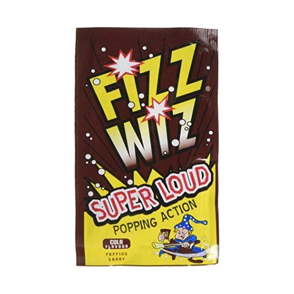 Space Dust Popping Candy, Cola Flavour, 10 packets by party bag sweets