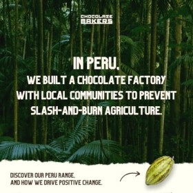 Chocolate Makers Chocolat noir bio 80% "Pérou" 80gr 