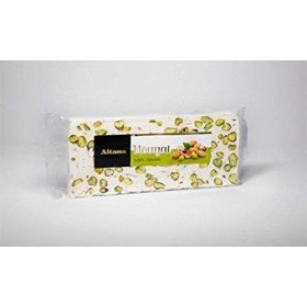 Nougat de pistache - turron tipo nougat de pistacho - El Artesano - Aitana 300gr