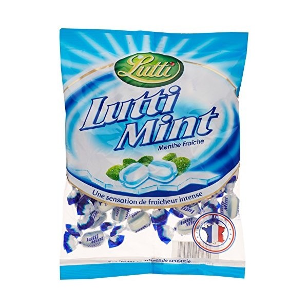 Lutti à La Menthe Fraîche Le Sachet 250 g Mint