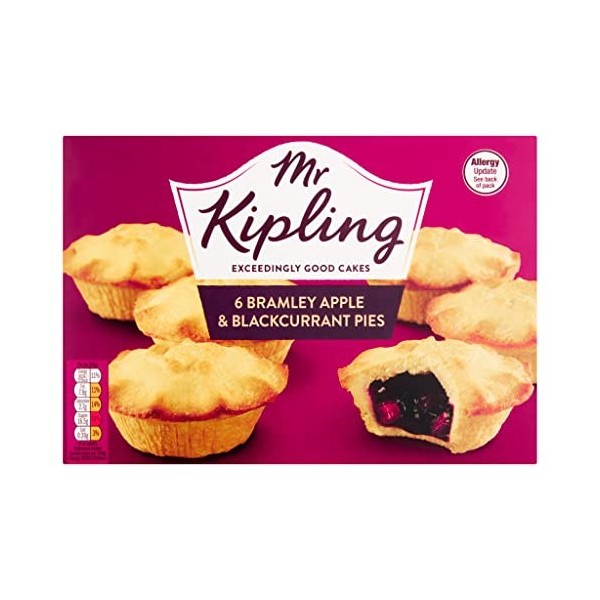 Mr Kipling Bramley Apple Pies 6 Pack 8 pack