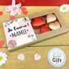 NostalGift.com - Cœurs "Je taime Mamie" au chocolat au lait et chocolat noir praliné