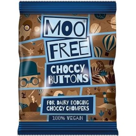 MooFree Choccy Buttons, Choccy Rocks Moofreesas, Choccy Rocks Bunnycomb Boîte végétalienne sans gluten, produits laitiers et 