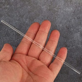 sunwes Lot de 100 bâtonnets de sucettes réutilisables en acrylique transparent de 15,2 cm pour la fabrication de sucettes, gâ