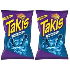 Takis Blue Heat Lot de 2 boîtes 280 g